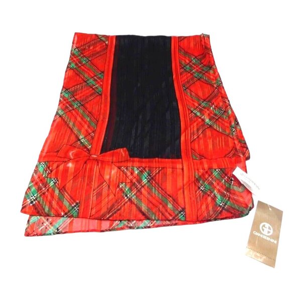 Giani Bernini All Wrapped Up Holiday Oblong Scarf, Black, Multi, OS - Picture 3 of 6